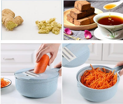 8 In 1 Mandoline Vegetable Slicer