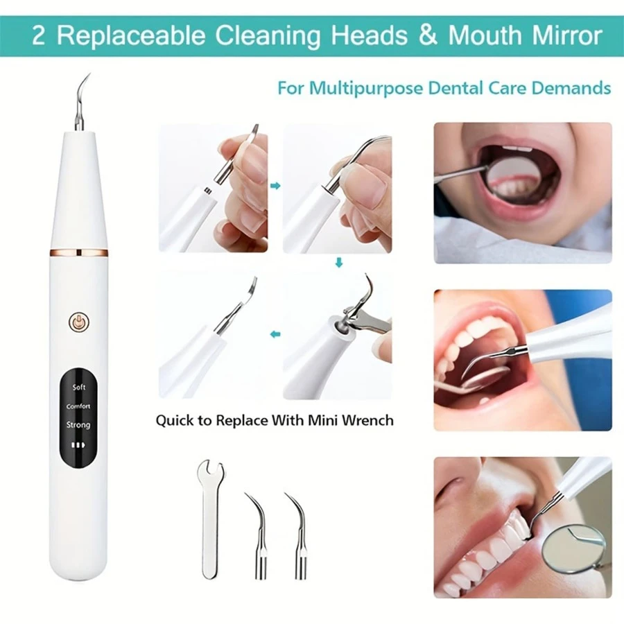 Ultra Sonic Dental Tooth Cleaner