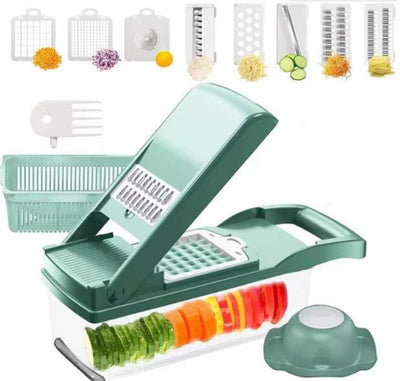 12 In 1 Manual Vegetable Chopper