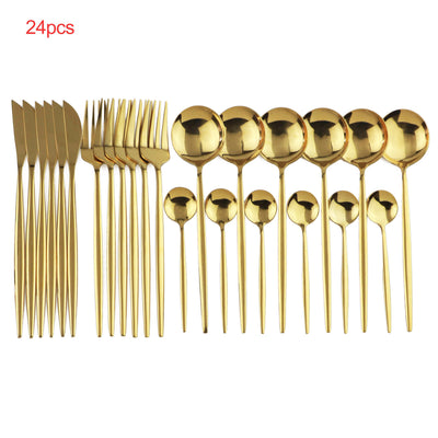 24pcs Luxury Cutlery Set