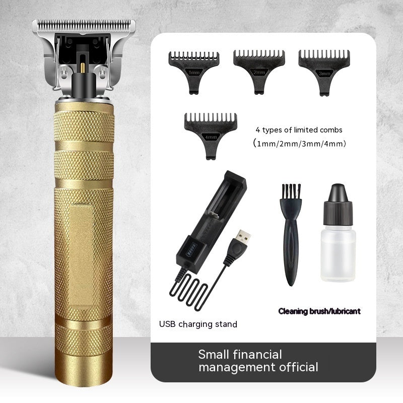 Retro Oil Head Trim Household Hair Clipper