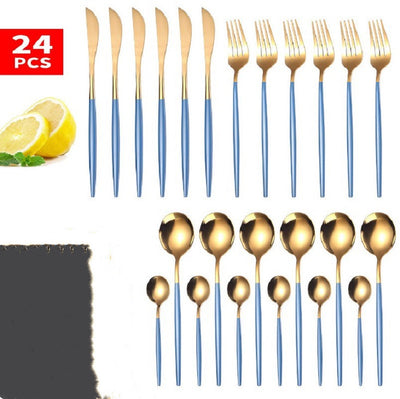 24pcs Luxury Cutlery Set