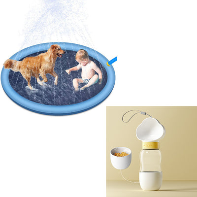 Non-Slip Splash Pad For Kids And Pet