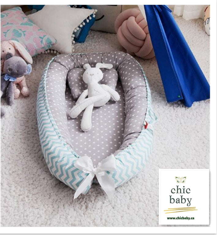 Baby Removable And Washable Bed Crib