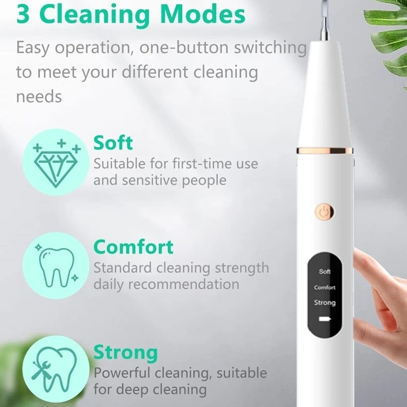 Ultra Sonic Dental Tooth Cleaner