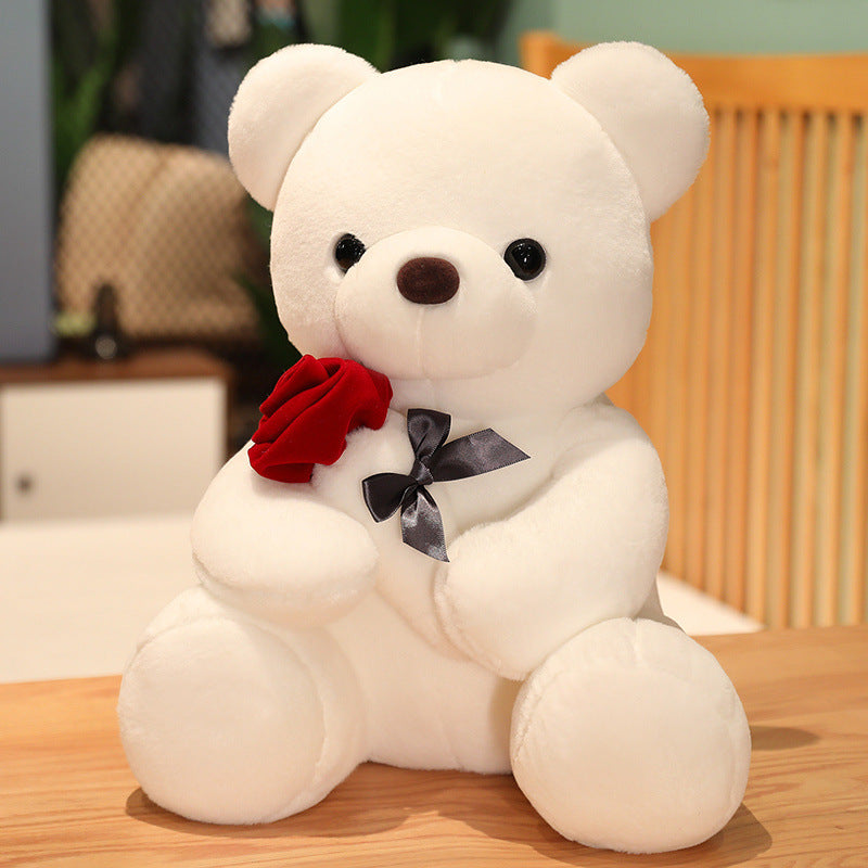 New Lovely Hug Roses Teddy Bear