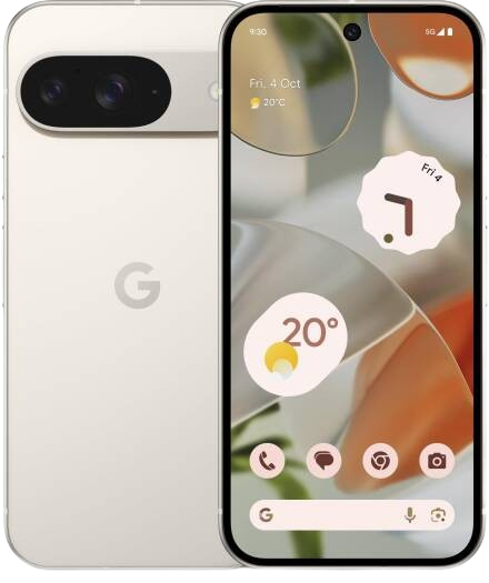 Google Pixel 9, 6.3" Inch Actua OLED Display, 12GB RAM, 256GB Storage