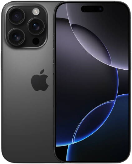 Apple iPhone 16 Pro, 6.3" OLED Super Retina XDR Display, A18 Pro Chip