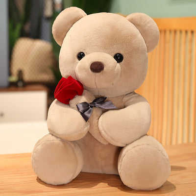 New Lovely Hug Roses Teddy Bear