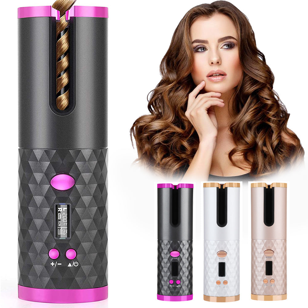 Rechargeable Automatic Hair Women Curler