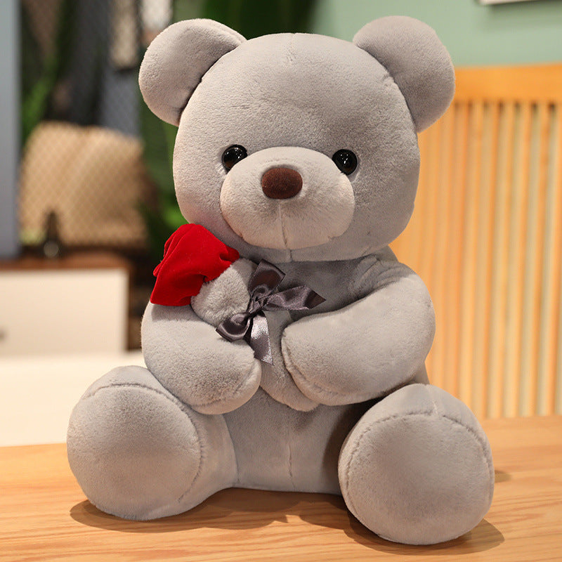 New Lovely Hug Roses Teddy Bear