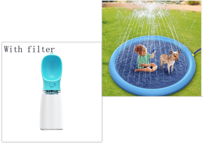 Non-Slip Splash Pad For Kids And Pet